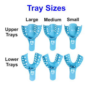 Impression Trays Only | One Upper Tray and One Lower Tray